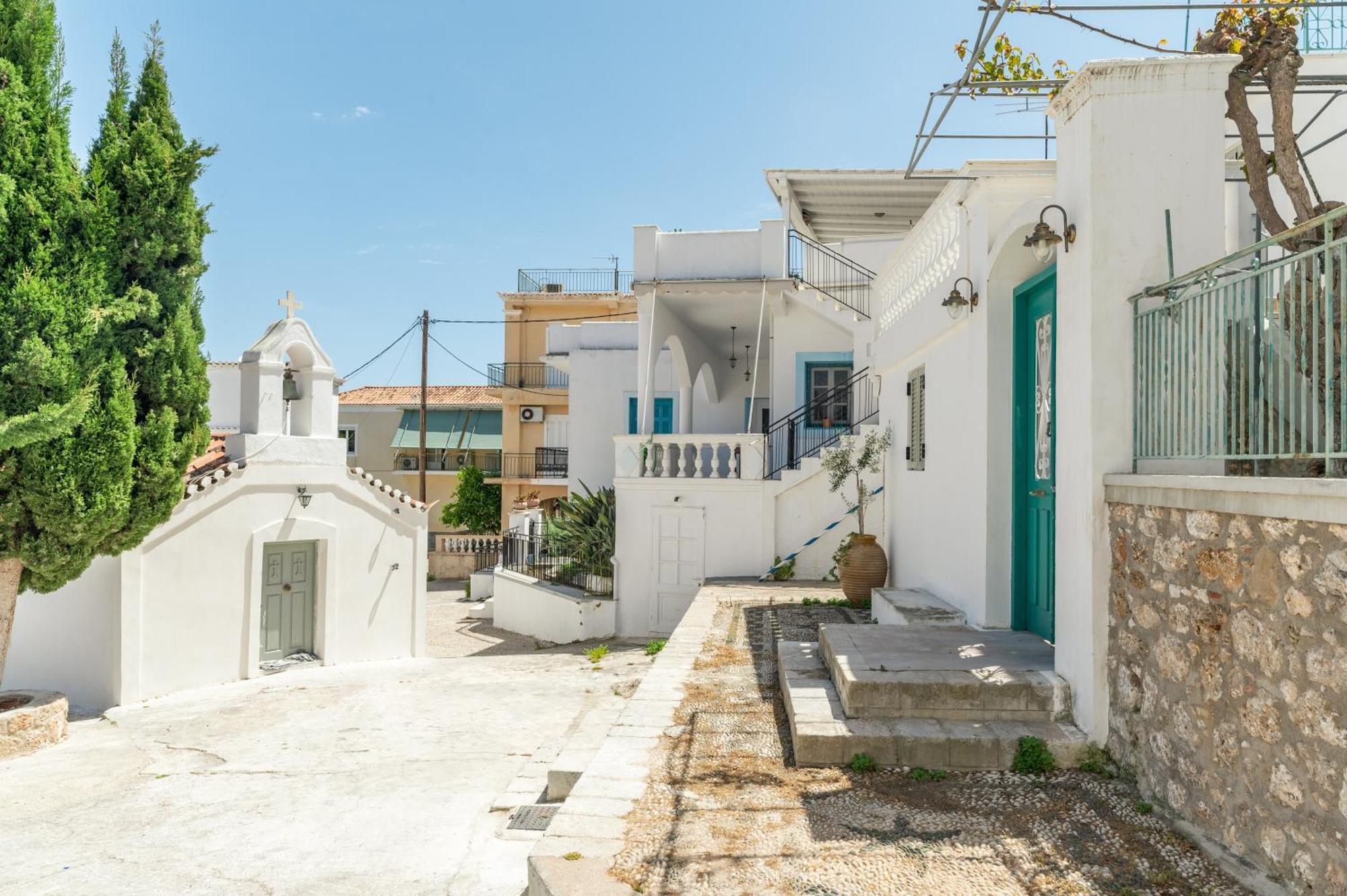 Martha'S House Daire Spétses Dış mekan fotoğraf
